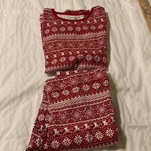 Two piece Christmas pajamas size small